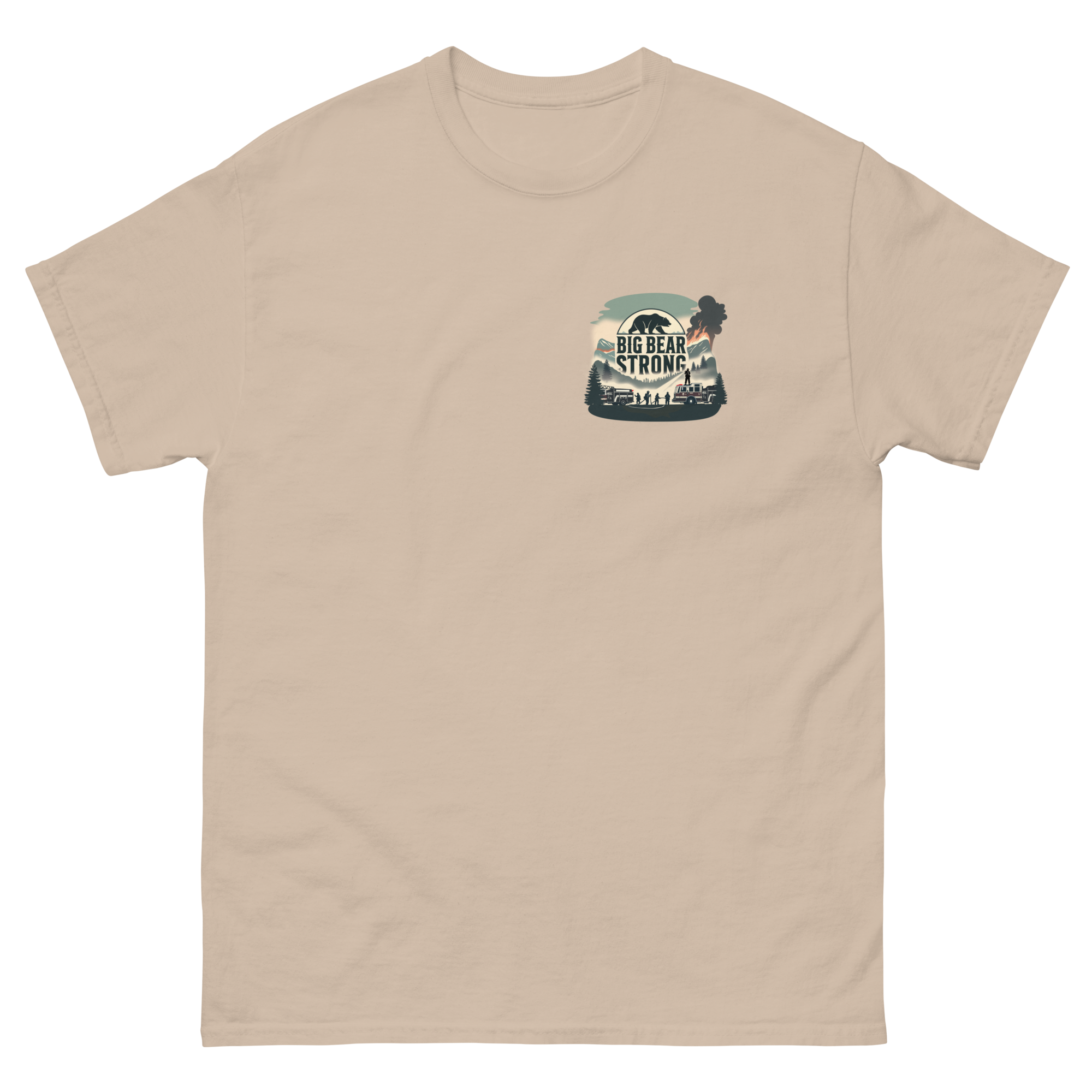 Big Bear Strong Unisex Tee – Line Fire Reforestation Support