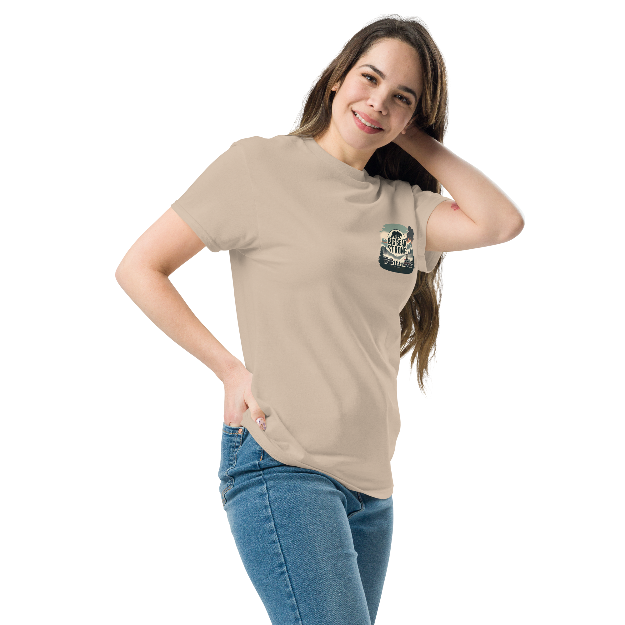 Big Bear Strong Unisex Tee – Line Fire Reforestation Support