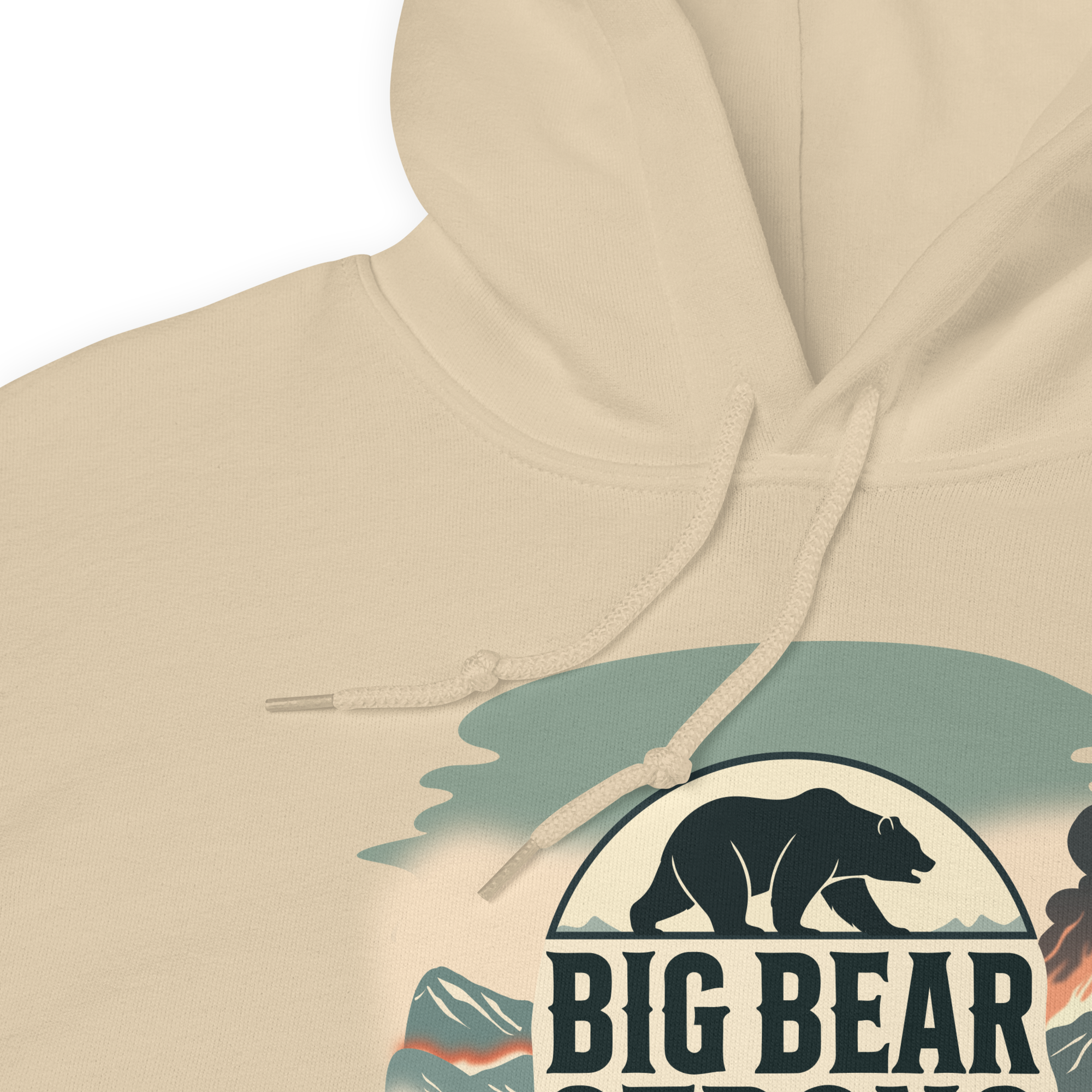 Big Bear Strong Unisex Hoodie – Line Fire Reforestation Support